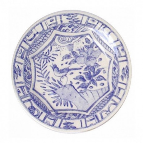 Gien Fayencerie Gien 'Oiseau Bleu monochrome' Speiseteller 27,4 cm Gien "Oiseau Bleu монохромный" Тарелка обеденная 27,4 см