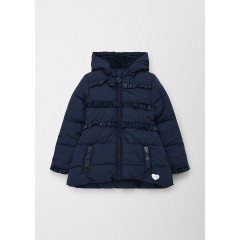 s.Oliver Steppmantel mit Ruschendetails Mantel fur Madchen Стеганое пальто с воланами Пальто для девочки