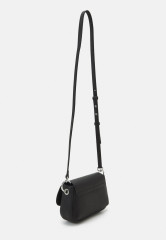 Tommy Hilfiger EMBLEM FLAP CROSSOVER Across body bag black EMBLEM FLAP CROSSOVER Сумка через плечо черный