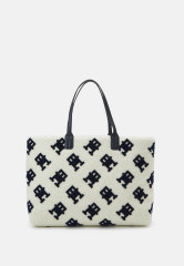 Tommy Hilfiger ICONIC TEDDY Tote bag white allover ICONIC TEDDY Сумка-тоут белый на всем протяжении