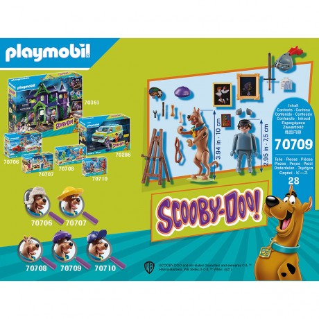 PLAYMOBIL PLAYMOBIL 70709 SCOOBY-DOO! Abenteuer mit Black Knight PLAYMOBIL 70709 СКУБИ-ДУ! Приключения с Черным рыцарем