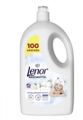 Lenor Vollwaschmittel Flussig Sensitiv Grobpackung 100WL, Гель для стирки для чувствительной кожи 100 загрузок