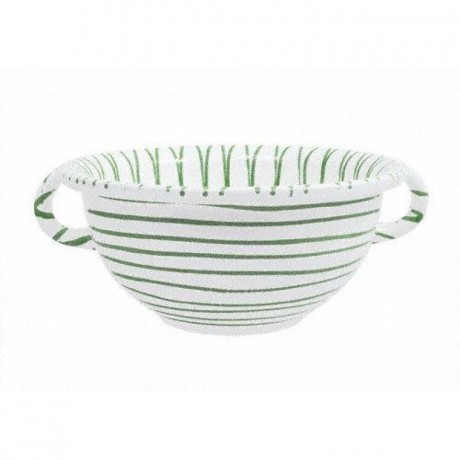 Gmundner Keramik Gmundner Keramik Grungeflammt Weitling d: 17 cm / 0,6 L Gmundner Ceramics Weitling с зеленым пламенем d: 17 см / 0,6 л