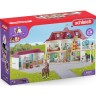 Schleich Schleich Horse Club Bundle: 42551 Horse Club Lakeside Pferdehof + 42593 Wohnwagen fur geheime Club-Treffen Комплект Schleich Horse Club: 42551 конная ферма Horse Club на берегу озера + 42593 караван для секретных клубных встреч
