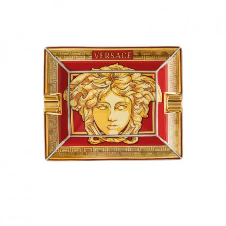 Rosenthal meets Versace Rosenthal Versace Medusa Amplified - Golden Coin Ascher 16 cm Rosenthal Versace Medusa Amplified - Пепельница с золотыми монетами 16 см