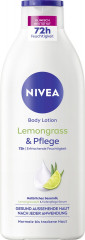 NIVEA Body Lotion Lemongrass &amp; Pflege, 400 ml, Нивеа Лосьон для тела, кунжутное масло и аромат лемонграсса, 72ч увлажнение, 400 мл