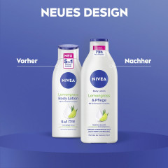 NIVEA Body Lotion Lemongrass &amp; Pflege, 400 ml, Нивеа Лосьон для тела, кунжутное масло и аромат лемонграсса, 72ч увлажнение, 400 мл