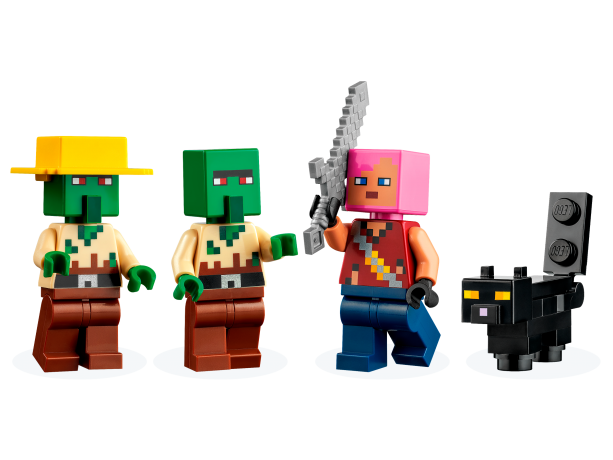 Lego Das verlassene Dorf Заброшенная деревня