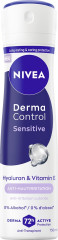 NIVEA Derma Control Restore Anti-Transpirant Spray, 150 ml, Нивеа Антиперспирант спрей, гиалурон и витамин E, для чувствительной кожи, 72ч защита, 150 мл