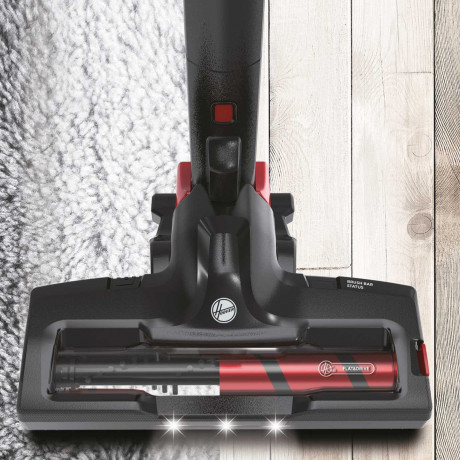 Hoover Hoover Akku-Hand-und Stielstaubsauger HF522REW 011, beutellos, Motorisierte Duse mit LED Leuchten  Беспроводной ручной пылесос Hoover HF522REW 011, без мешка, с насадкой с электроприводом и светодиодной подсветкой.