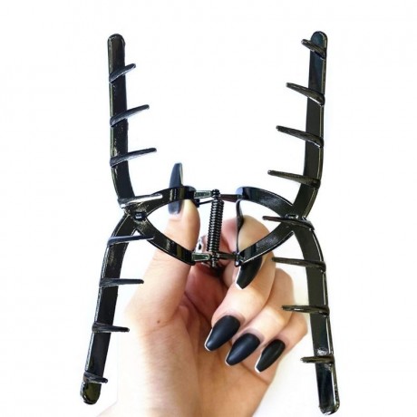 SOHO Iva Metall Haarklammer Schwarz Iva металлическая заколка для волос