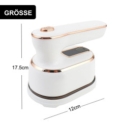 FeelGlad FeelGlad Reisebugeleisen Mikro-Dampfbugeleisen, Reisedampfer fur Kleidung, tragbares Mini Lila FeelGlad Travel Iron Микро-паровой утюг, отпариватель для одежды, портативный мини-утюг