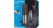 SodaStream SodaStream Wassersprudler Duo Titan 1+1 inkl. Glasflasche, Kunststoffflasche, CO?-Zylinder   Машина для приготовления соды SodaStream Duo Titan 1+1, включая стеклянную бутылку, пластиковую бутылку, баллон с CO?