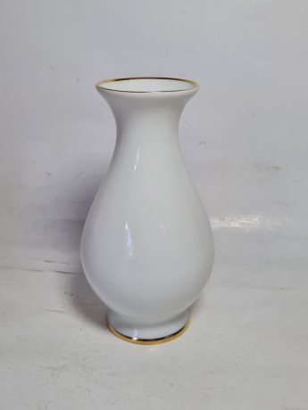 Ваза винтажная Lorenz Bavaria с яркими цветами, фарфор, 16,5 x 8 см, Германия, 1960-70гг.