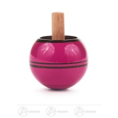 Spielzeug Steh-Auf-Kreisel violett  Hohe ca 4 Игрушка стоячая юла фиолетовая высокая ок. 4