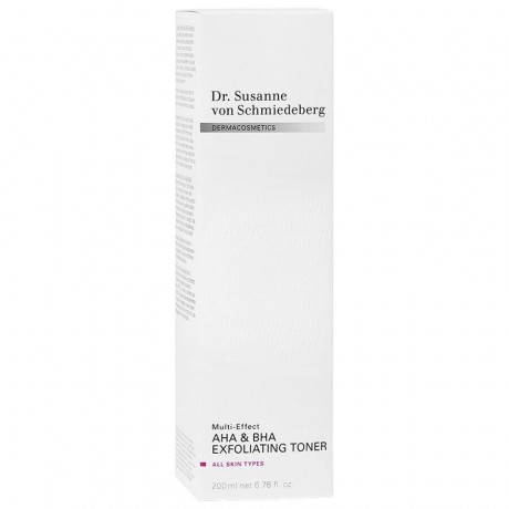 Dr. Susanne von Schmiedeberg Multi-Effect AHA & BHA Exfoliating Toner Многоцелевой отшелушивающий тоник с AHA и BHA