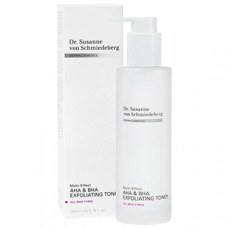Dr. Susanne von Schmiedeberg Multi-Effect AHA & BHA Exfoliating Toner Многоцелевой отшелушивающий тоник с AHA и BHA