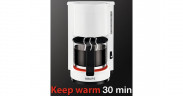 Krups Krups AromaCafe 5 F 183 01, Filtermaschine weiss  weiss Krups AromaCafe 5 F 183 01, фильтр-машина белый