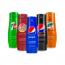 Набор сиропов для напитков Sodastream 7UP, Mirinda, Pepsi, SchwipSchwap, PepsiMax, 5 х 440мл