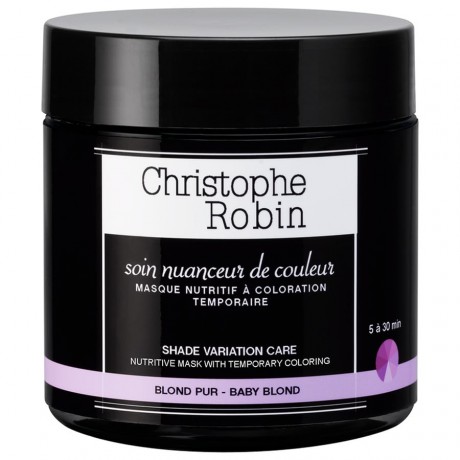 Christophe Robin Haarmaske Baby Blond Haartonung Shade Variation Care, 250 мл