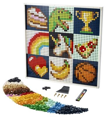 LEGO ART Gemeinsames Kunstprojekt АРТ Совместный арт-проект