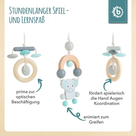 bieco Spieltrapez Spielbogen fur Babys Hohenverstellbar aus Holz Activity Center Baby Spielbogen Игровая арка-трапеция для малышей Деревянный игровой центр с регулируемой высотой Детская арка