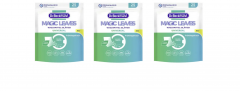 Dr. Beckmann Magic Leaves Waschmittelblatter Universal Fruhlingsfrisch 3Stk (75pcs), Листы для стирки универсальные для белого и цветного белья со свежим ароматом, 3 упаковки по 25 шт (75шт)