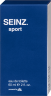 SEINZ. Sport Eau de Toilette, 60 ml, Мужская туалетная вода Sport с цитрусами, шалфеем и кедром, 60 мл
