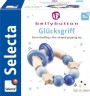 Selecta bellybutton Greifling Glucksgriff blau пупок ручка игрушка счастливая хватка синий
