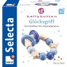 Selecta bellybutton Greifling Glucksgriff blau пупок ручка игрушка счастливая хватка синий