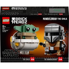LEGO Star Wars 75317 Der Mandalorianer und das Kind ЛЕГО Мандалорец и малыш