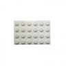 LEGO LEGO 4X6 Platten Weiss - White Plate 3032 - Brandneu - 100x Тарелки LEGO 4X6 White - Белая тарелка 3032 - Совершенно новая - 100x