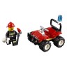 City 2er Set: 30361 Feuerwehr-Buggy + Police 60308 Polizei und Feuerwehr im Kusteneinsatz ЛЕГО Пожарный квадроцикл+Операция береговой полиции и пожарных