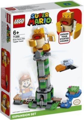 LEGO Super Mario 3er Set: 71388 Kippturm mit Sumo-Bruder-Boss - Erweiterungsset + 71389 Lakitus Wolkenwelt - Erweiterungsset + 71390 Reznors Absturz - Erweiterungsset Набор Super Mario из 3 штук: 71388 Наклоняющаяся башня с набором расширения Sumo Brother