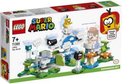 LEGO Super Mario 3er Set: 71388 Kippturm mit Sumo-Bruder-Boss - Erweiterungsset + 71389 Lakitus Wolkenwelt - Erweiterungsset + 71390 Reznors Absturz - Erweiterungsset Набор Super Mario из 3 штук: 71388 Наклоняющаяся башня с набором расширения Sumo Brother