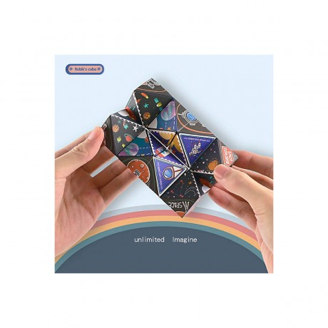 Hocan Wurfelspielzeug fur Kinder Geometrische Verformung Zauberwurfel Игрушка-куб для детей Волшебный куб с геометрической деформацией