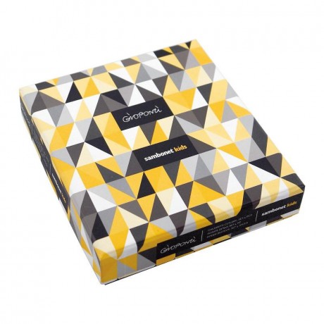 Sambonet Sambonet Kids - Edelstahl rostfrei Kinderbesteck Set Conca Gio Ponti 4-tlg. Sambonet Kids - набор детских столовых приборов из нержавеющей стали Conca Gio Ponti из 4 предметов.