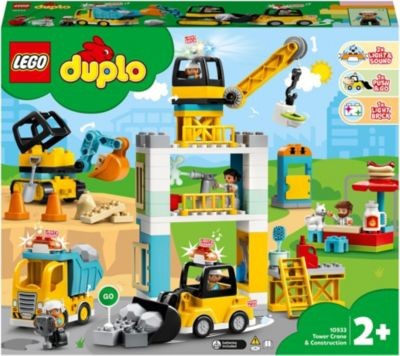 LEGO LEGO DUPLO 10933 Grosse Baustelle mit Licht und Ton LEGO DUPLO 10933 Большая строительная площадка со светом и звуком