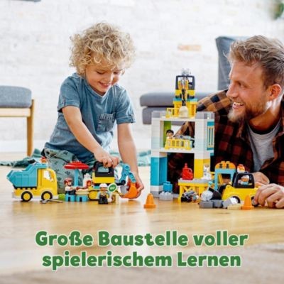 LEGO LEGO DUPLO 10933 Grosse Baustelle mit Licht und Ton LEGO DUPLO 10933 Большая строительная площадка со светом и звуком