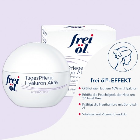 Frei Ol FREI OL Hydrolipid TagesPflege Hyaluron Aktiv Cre. FREI OL Гидролипидный дневной уход Hyaluron Active Cre.
