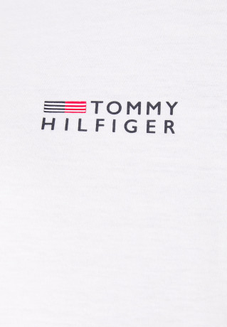 Tommy Hilfiger TEE CURVE Pyjama top white TEE CURVE топ от пижамы белый