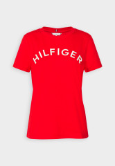 Tommy Hilfiger REG VARSITY EMB C-NK SS Print T-shirt fireworks REG VARSITY EMB C-NK SS Футболка с принтом салют