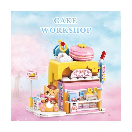 Klemmbausteinset  K28006 Kuchenhaus Набор клипс K28006 Cake House