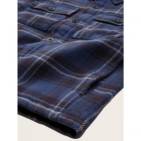 TOM TAILOR Jacken Hemdjacke mit Karomuster   Ubergangsjacken Жакеты Жакет-рубашка в клетку Демисезонные жакеты