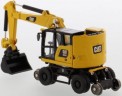 CAT M323F Mobilbagger fur Schienenverkehr 1:87 Колесный экскаватор CAT M323F для железнодорожного транспорта 1:87