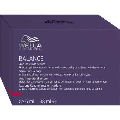 Wella (Велла) Balance Balance Anti Hairloss Serum Ampullen Сыворотка для волос, 8 x 6 мл