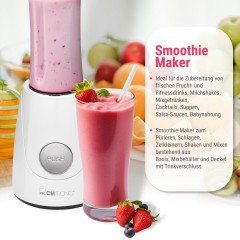 CLATRONIC CLATRONIC Smoothie-Maker SM 3593, fur Smoothies  Shakes, auch als Trinkbecher  CLATRONIC Smoothie Maker SM 3593, для коктейлей-смузи, также в качестве чашки для питья