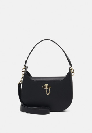 Tommy Hilfiger CHAIN SHOULDER BAG Handbag black СУМКА НА ПЛЕЧО С ЦЕПОЧКОЙ Сумка черный