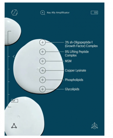 ALLIES OF SKIN Multi Peptides & GF Advanced Lifting Serum, Сыворотка для лица  7 мл, для зрелой кожи