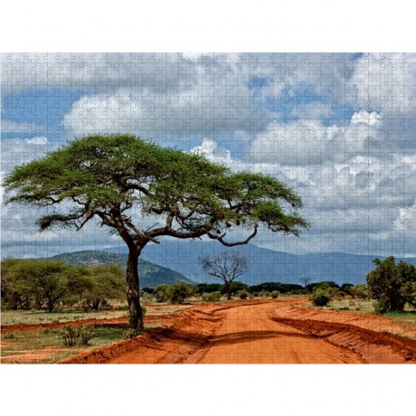 CALVENDO Puzzle CALVENDO Puzzle Tsavo Ost Nationalpark Пазл CALVENDO Puzzle Восточный национальный парк Цаво